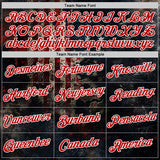 Custom Black Red-White 3D American Flag Sports Pullover Sweatshirt Hoodie