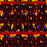 Custom Rainbow For Pride Month Love Is Love LGBT 3D Authentic Baseball Jersey