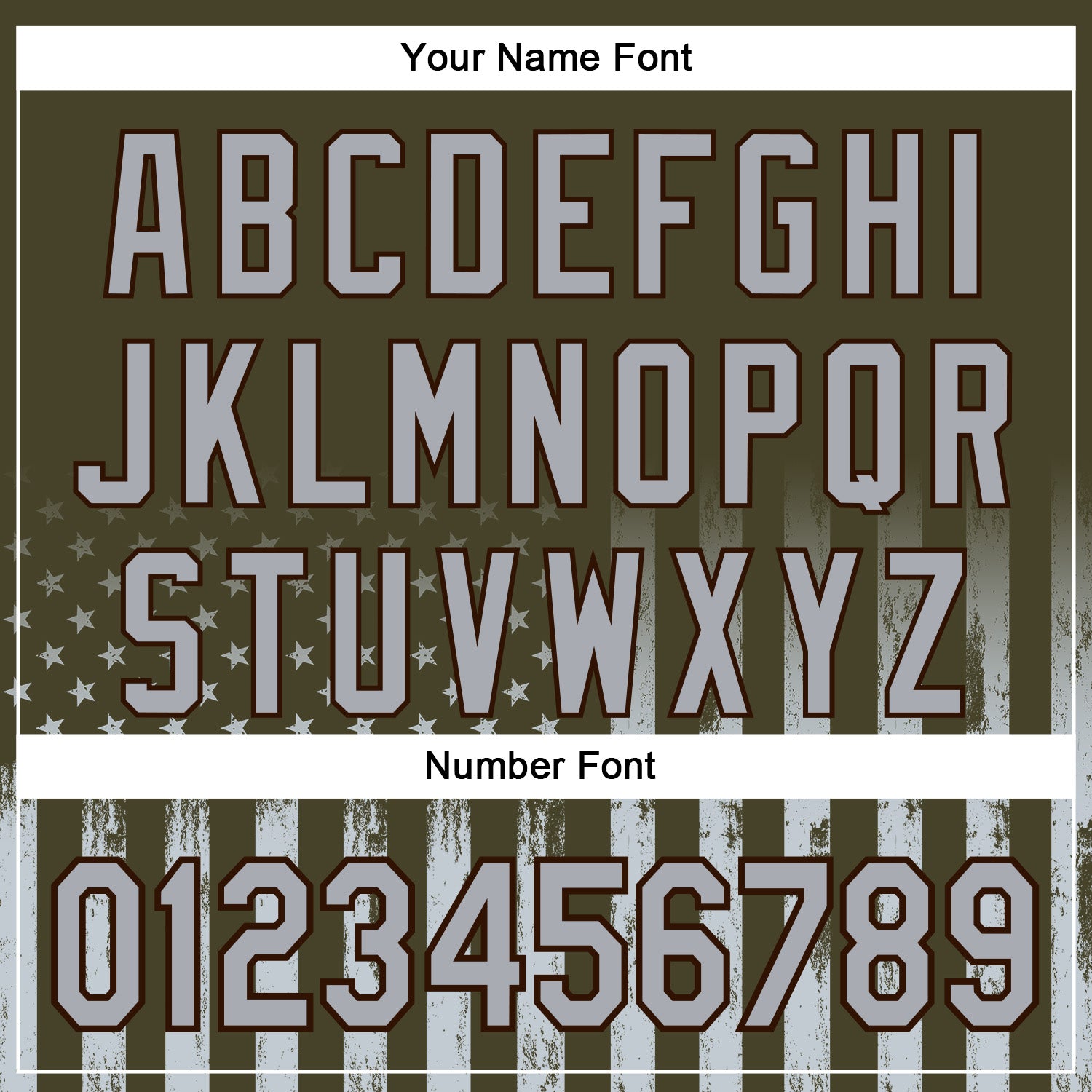 Custom Stitched Olive Gray Camo-Brown 3D American Flag Retro Distressed Grunge Salute To Service Sports Pullover Sweatshirt Hoodie