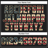 Custom Stitched Black Vintage USA Flag Crimson-Cream 3D Pattern Design Abstract Brush Stroke Sports Pullover Sweatshirt Hoodie