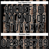 Custom Stitched Black Camo-White 3D American Flag Sports Pullover Sweatshirt Hoodie