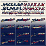 Custom Stitched Cream Vintage USA Flag-Navy Fade Fashion Sports Pullover Sweatshirt Hoodie