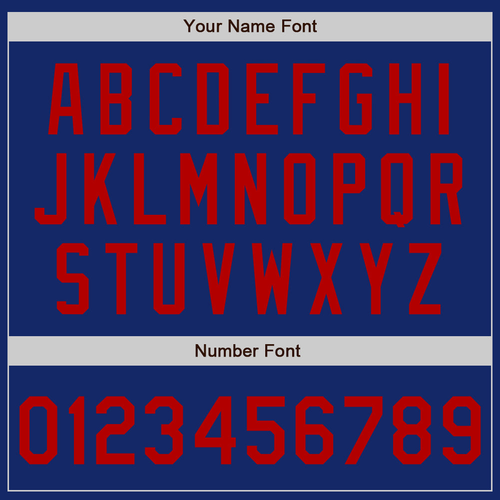 Custom Royal Red-White Bomber Full-Snap Varsity Letterman Two Tone Jacket