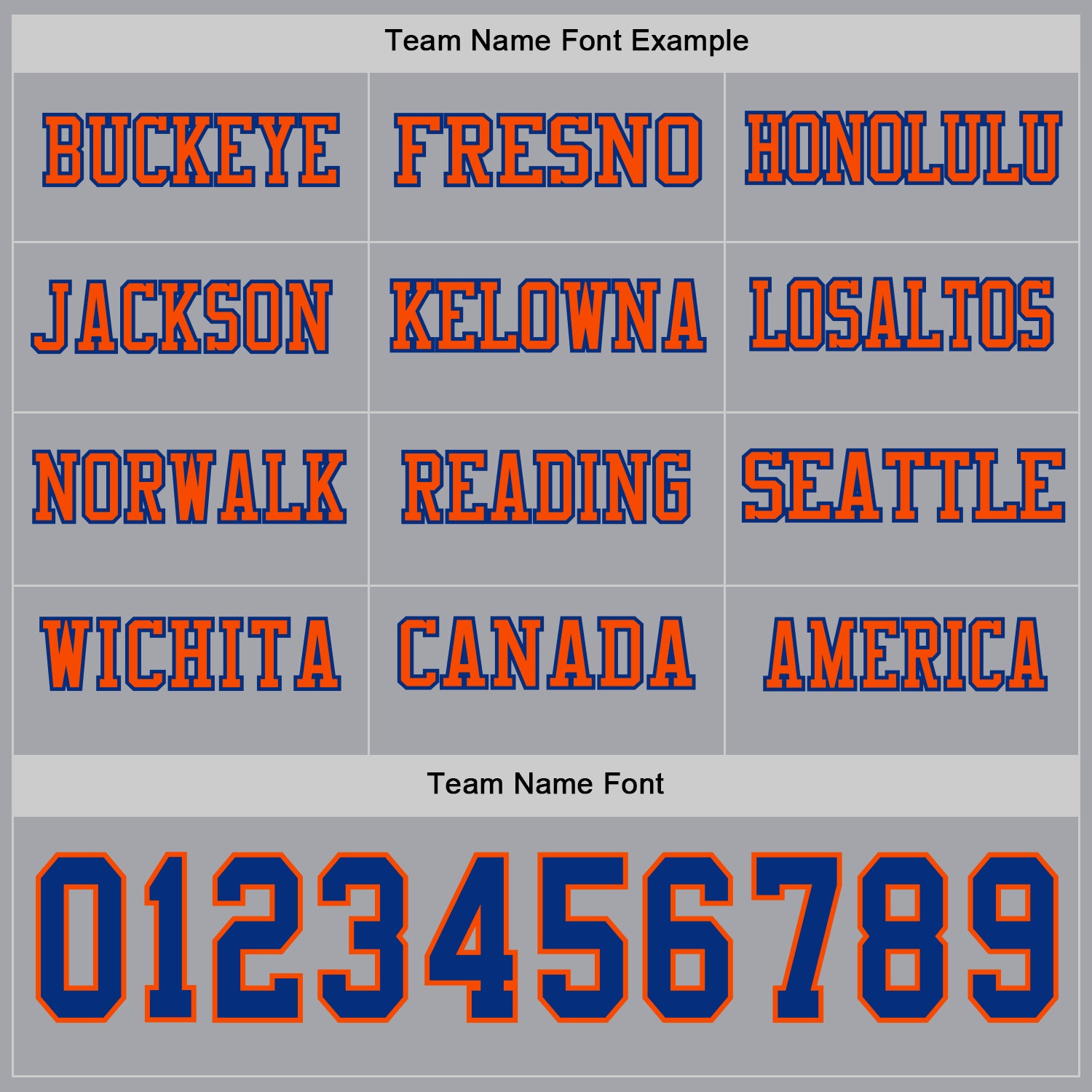 Custom Gray Royal-Orange Long Sleeve Authentic Football Jersey