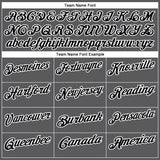 Custom Steel Gray Black-White 3D Bowling Tattoos Performance Polo Shirt