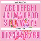 Custom Light Pink Pink-White 3D Pink Ribbon Breast Cancer Awareness Month Women Health Care Support Floral Performance Polo Shirt