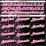 Custom Black Pink-White 3D Pink Ribbon Breast Cancer Awareness Month Women Health Care Support Performance Polo Shirt