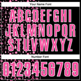 Custom Black Pink-White 3D Pink Ribbon Breast Cancer Awareness Month Women Health Care Support Performance Polo Shirt