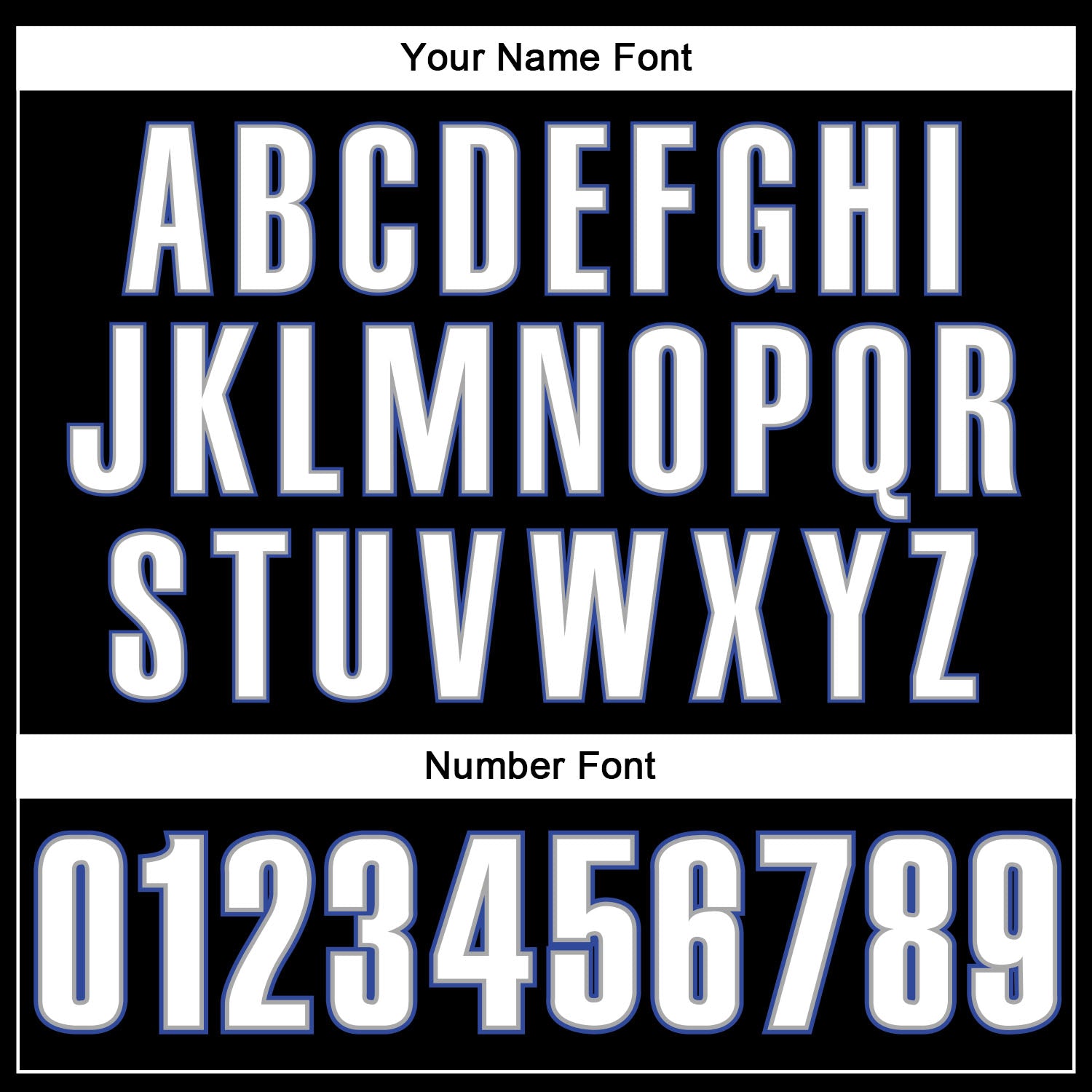 Custom Black Royal Pinstripe White-Gray Authentic Baseball Jersey