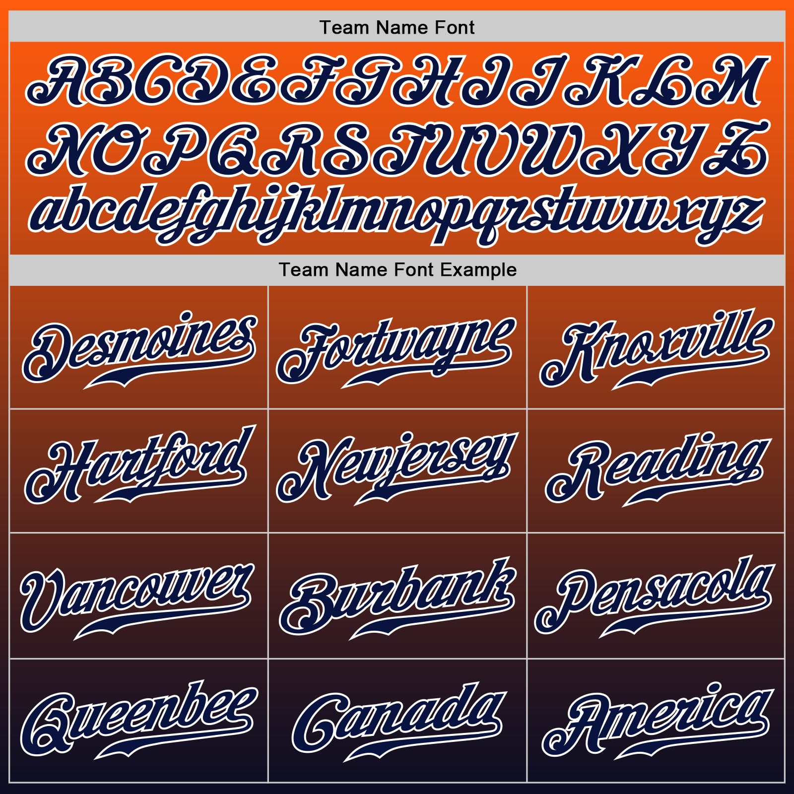 Custom Orange Navy-White Authentic Fade Fashion Baseball Jersey