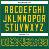 Custom Kelly Green Kelly Green-Gold Authentic Baseball Jersey