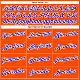 Custom Orange Purple-White Performance T-Shirt