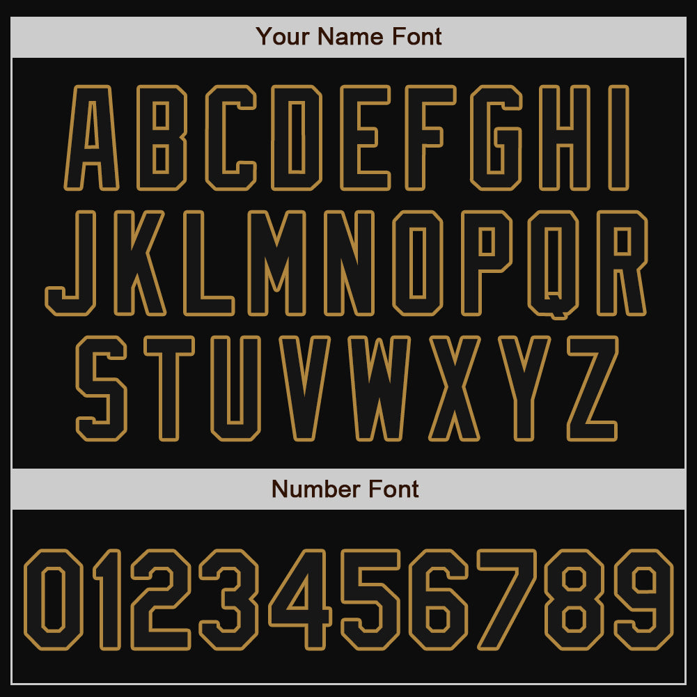 Custom Teal-Black Old Gold Authentic Split Fashion Baseball Jersey