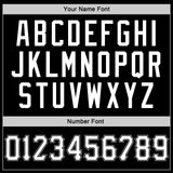 Custom Stitched Black White-Gray Sports Pullover Sweatshirt Hoodie