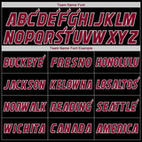 Custom Black White-Maroon Authentic Throwback Rib-Knit Baseball Jersey Shirt