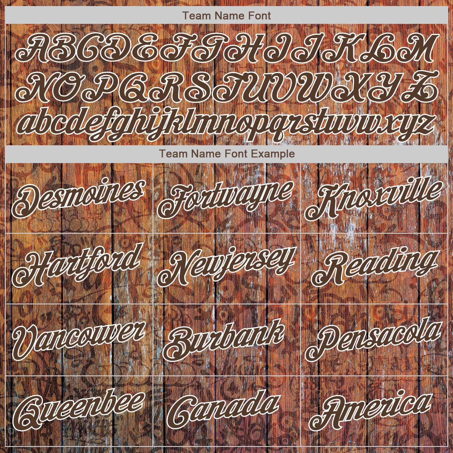 Custom Graffiti Pattern Brown-White 3D Wood Authentic Baseball Jersey