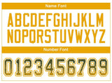 Custom Green Gold-White Drift Fashion Football Jersey