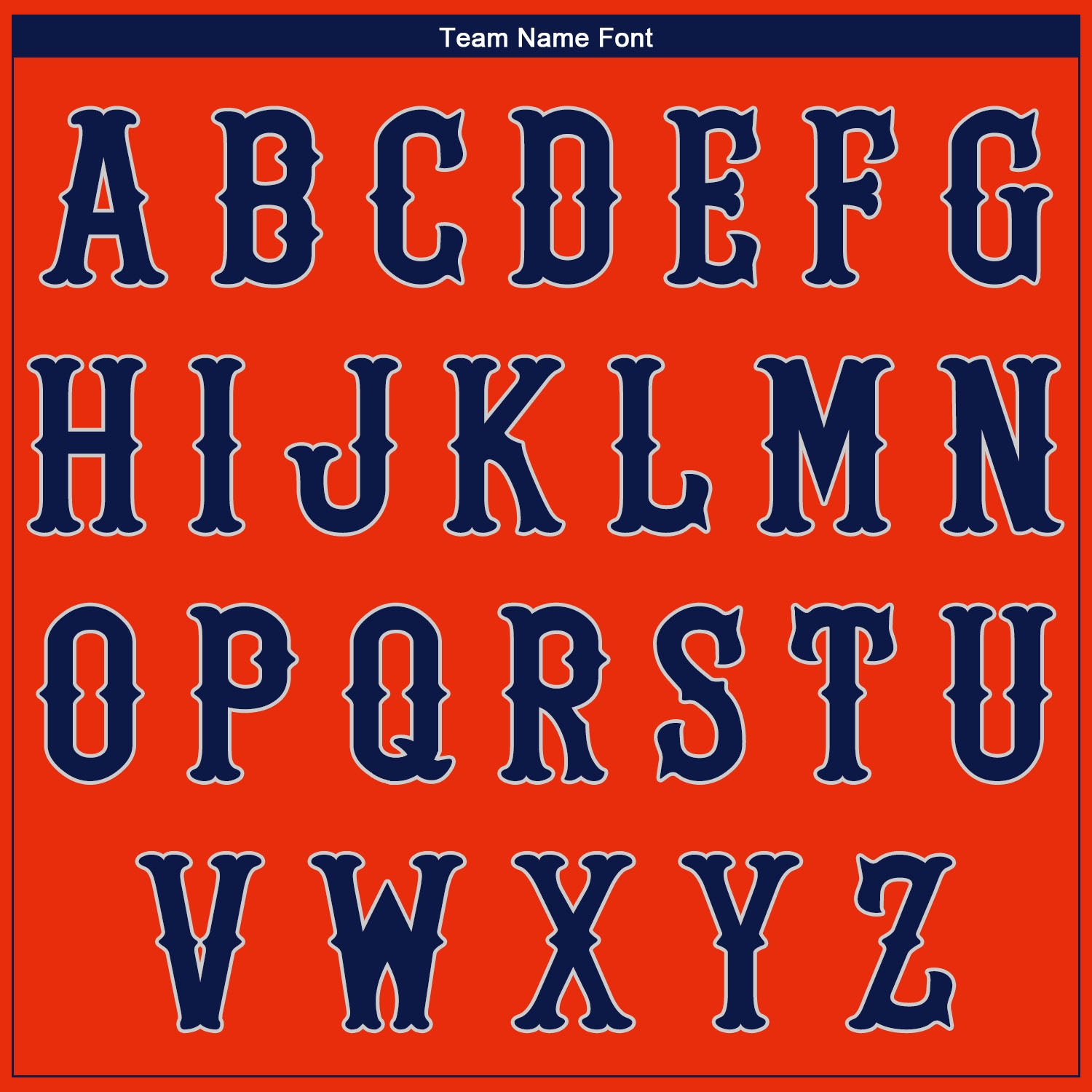 Custom Orange Navy-Gray Authentic Baseball Jersey