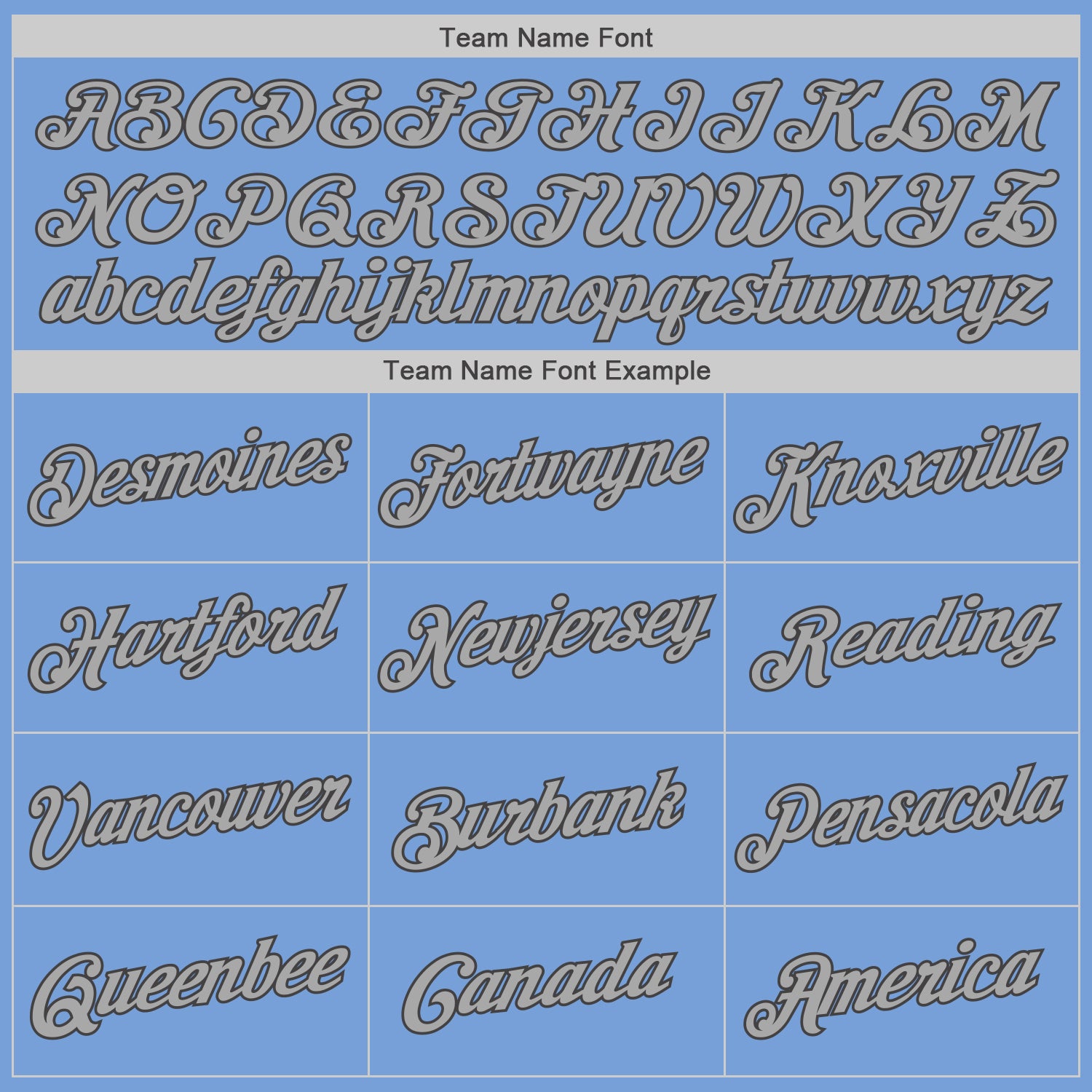 Custom Powder Blue Gray-Steel Gray Authentic Baseball Jersey