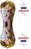 Personalized Dad Grandpa Photo Name Time White Baseballs,We Love You,Father's Day Gift