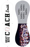 Personalized White Coach Gift Photo Baseballs