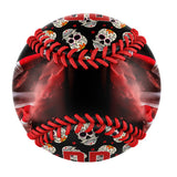 Personalized Carter Skull Photo Baseballs