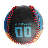 Personalized Black King Skull Photo Baseballs