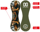 Personalized Olive Motorcycle Club Photo Baseballs