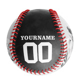 Personalized Black Rider Motorcycle Club Photo Baseballs