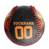 Personalized Black Skull California Motorcycle Club Photo Baseballs