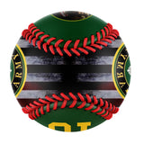 Personalized Dark Green United States Army Photo Baseballs