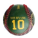 Personalized Dark Green United States Army Photo Baseballs