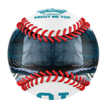 Personalized White Sometimes I Wonder If My Truck is Thinking About Me Too Photo Baseballs