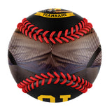 Personalized Black Papa Truck Photo Baseballs