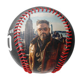 Personalized Black Truck Photo Baseballs
