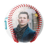 Personalized White Sometimes I Wonder If My Truck is Thinking About Me Too Photo Baseballs