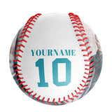 Personalized White Sometimes I Wonder If My Truck is Thinking About Me Too Photo Baseballs