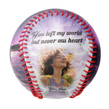 Personalized Memorial Photo Baseballs