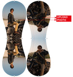 Personalized 2 Motorcycle Photo Baseballs