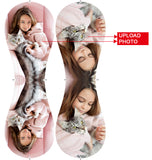Personalized Pet Cat and Owner Photo Baseballs