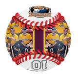 Personalized White Leather White Varsity Team Authentic Baseballs
