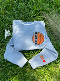🏀Customized basketball Embroidered Sports Sweatshirt