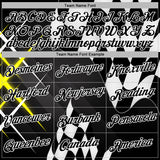 Custom Black White 3D Pattern Design Formula Auto Car Racing Motorsport Sports Pullover Sweatshirt Hoodie