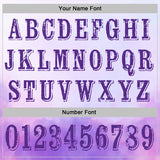 Custom Purple White 3D Pancreatic Cancer World Cancer Day Ribbon Support Sports Pullover Sweatshirt Hoodie