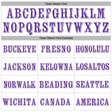 Custom White Purple 3D Pancreatic Cancer World Cancer Day Ribbon Support Sports Pullover Sweatshirt Hoodie