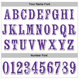 Custom White Purple 3D Pancreatic Cancer World Cancer Day Ribbon Support Sports Pullover Sweatshirt Hoodie