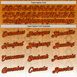 Custom Orange White-Black 3D Pattern Design Ethnic Tribal Sportswear Pullover Sweatshirt Hoodie