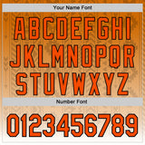 Custom Orange White-Black 3D Pattern Design Ethnic Tribal Sportswear Pullover Sweatshirt Hoodie