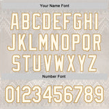 Custom Cream Old Gold 3D Pattern Design Ethnic Tribal Sportswear Pullover Sweatshirt Hoodie