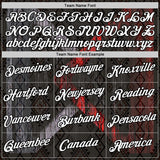 Custom Black White-Red 3D Pattern Design Ethnic Tribal Sportswear Pullover Sweatshirt Hoodie